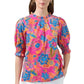 Glimpse Of Summer Floral Blouse