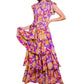 Whispering Serenade Purple Midi Dress