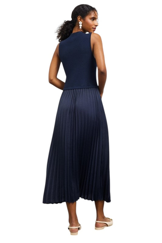 Everywhere And Back Navy Dress