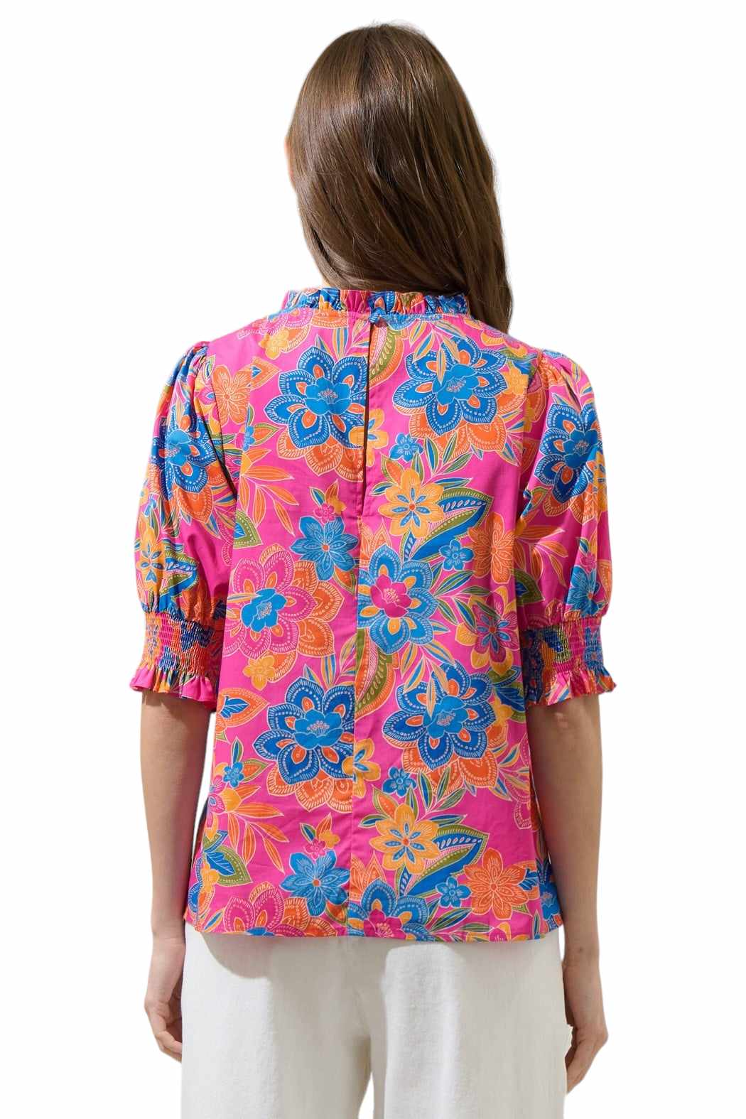 Glimpse Of Summer Floral Blouse