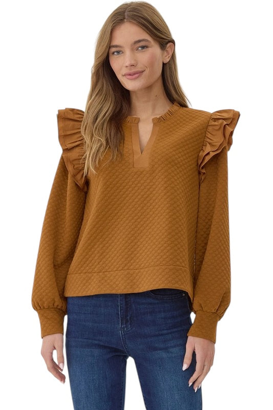 Toffee: Elevated Classic Top