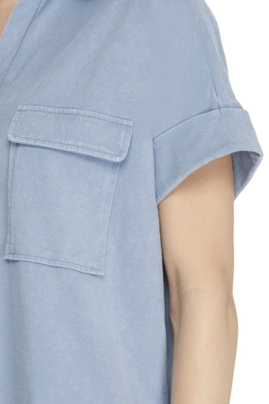 All That I Want From You Denim Dress