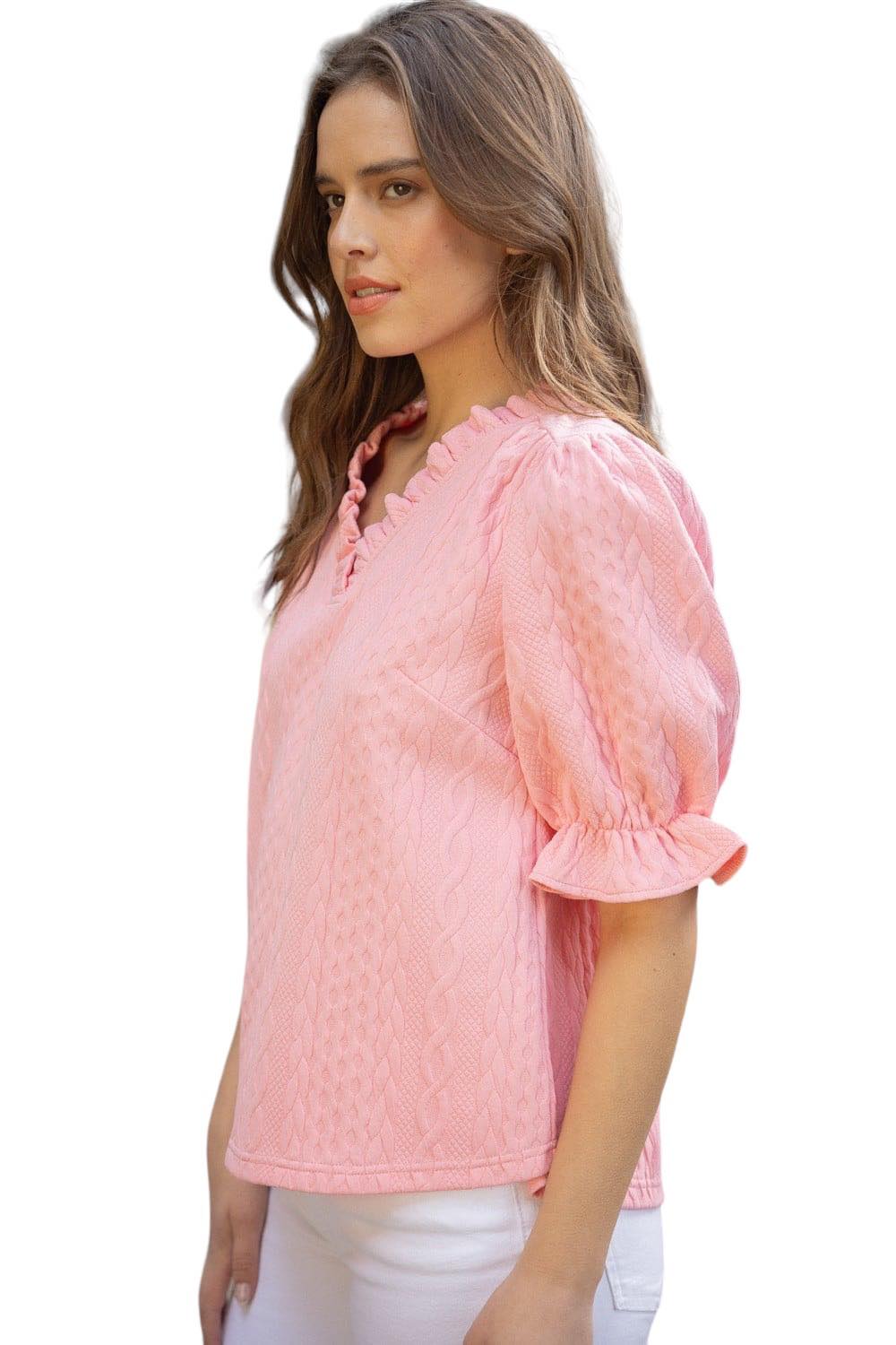 Pink: Graceful Glam Top