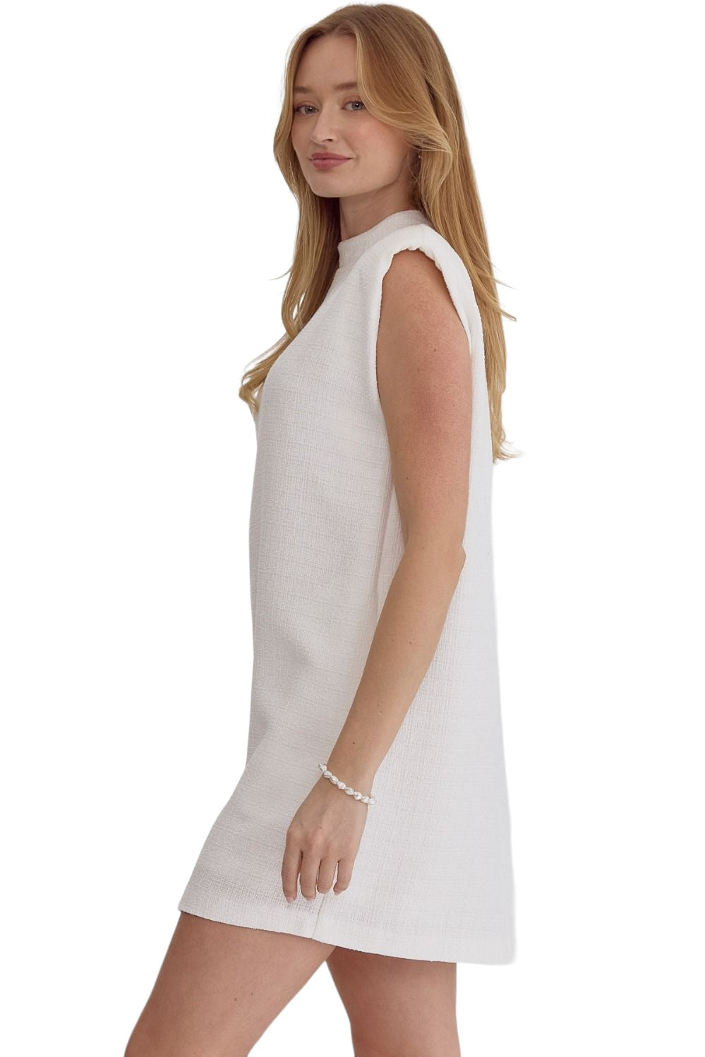 White: Weekend Wonders Dress