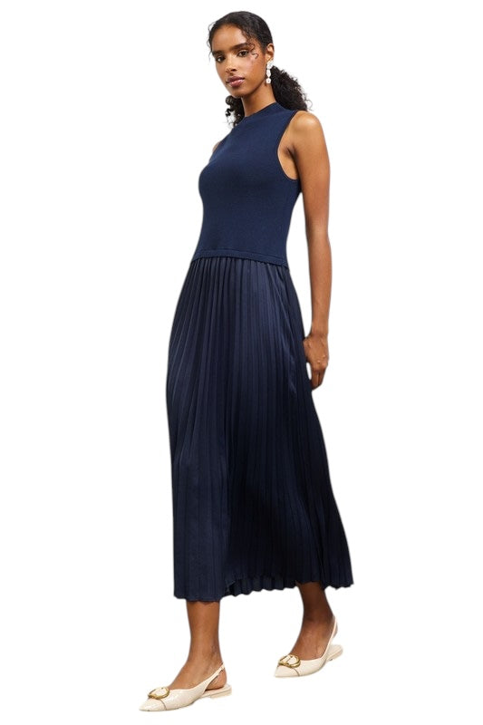 Everywhere And Back Navy Dress