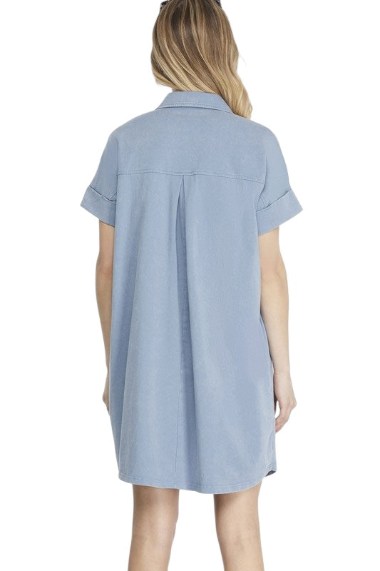 All That I Want From You Denim Dress