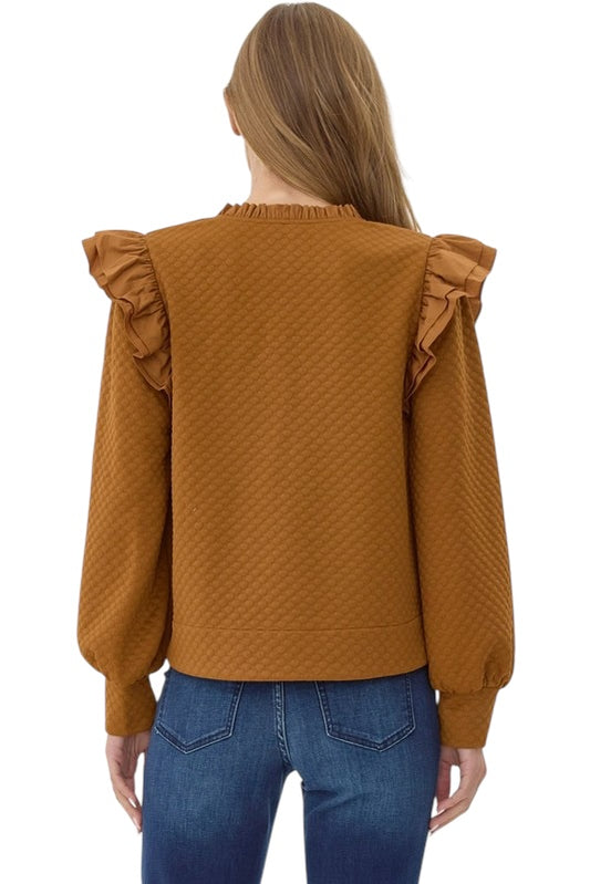 Toffee: Elevated Classic Top