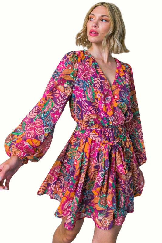 Cross My Mind Wrap Dress