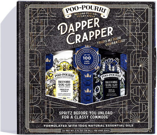 Poo-Pourri Dapper Crapper Gift Set