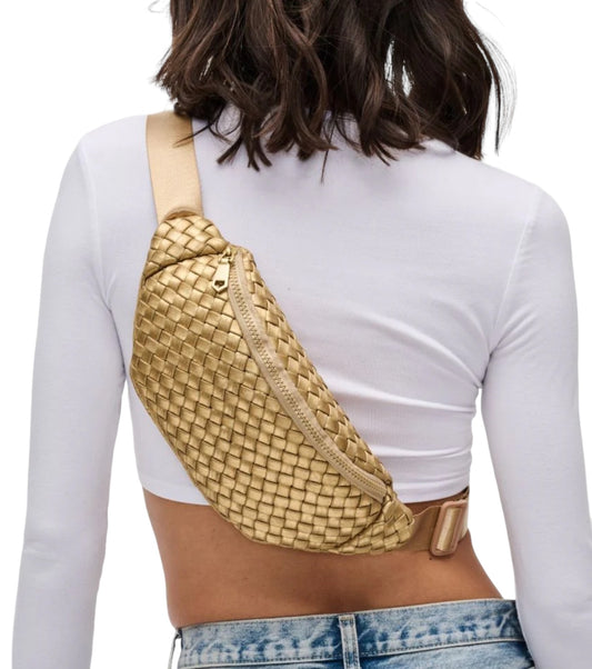 Gold: Carry Me Close Belt Bag