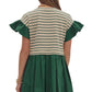 Tranquil Strides Hunter Stripe Dress