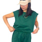 Cotton Cloud Hunter Green Jumpsuit