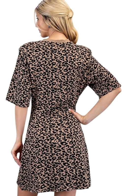 It’s Only You Leopard Dress