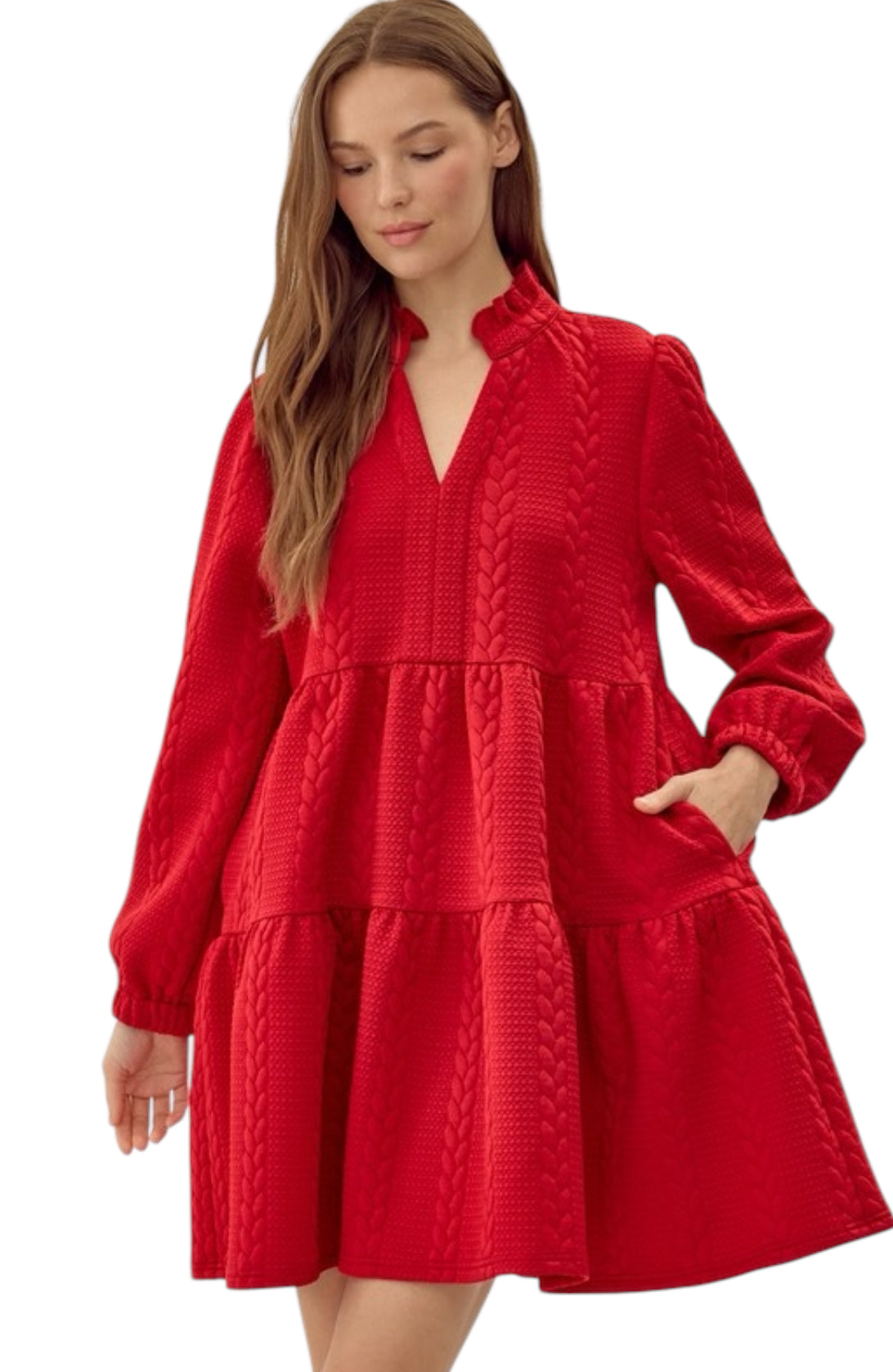 Red: Dancing With Joy Dress