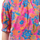 Glimpse Of Summer Floral Blouse