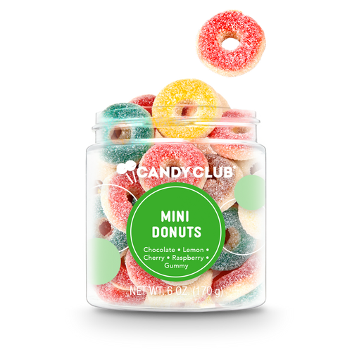 Mini Gummy Donuts Candy Club